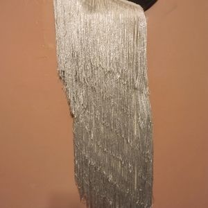 Women's beautiful mini tassel dress for all dressy ocasions